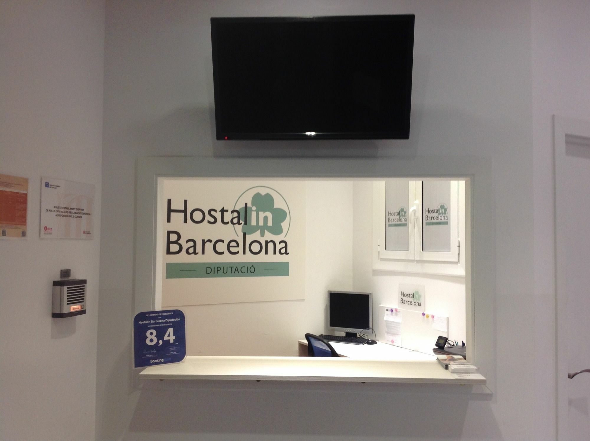 Hostalin Barcelona Diputacion Dış mekan fotoğraf